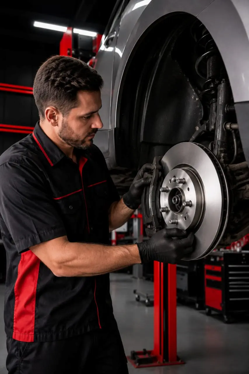 Troca de freio novo rpm mecanica angra dos reis